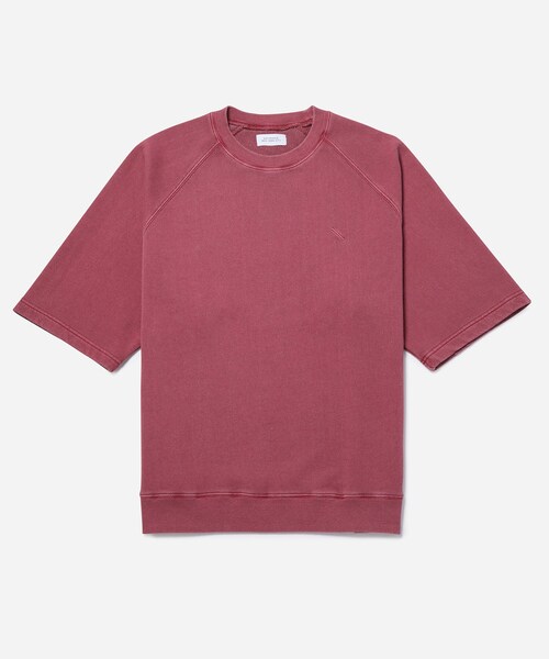 Saturdays NYC（サタデーズ ニューヨークシティ ）の「PIGMENT DYE SLASH SWEAT S/S TEE（Tシャツ/カットソー・メンズ・ブラック系/モスグリーン/サックス/ワイン系・L/M/S/XL）」の14枚目の写真