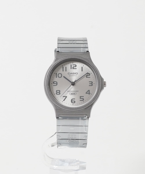 URBAN RESEARCH DOORS(アーバンリサーチドアーズ)の「CASIO クリアウォッチ(アナログ腕時計・レディース・クリア/グレー・-)」の1枚目の写真