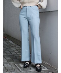 MURUA | スリットフィットフレアパンツ(スラックス)