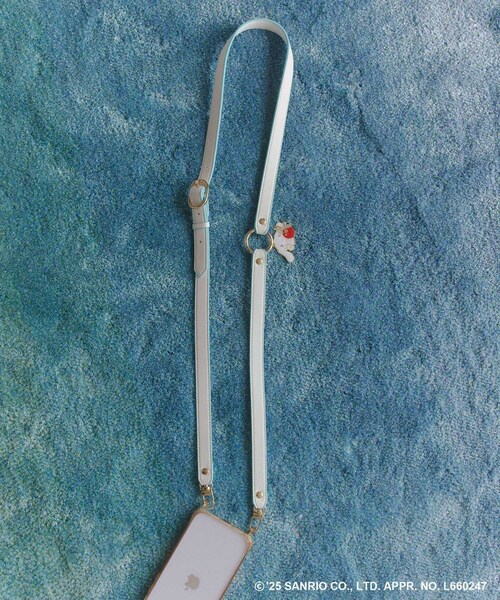 VIS（ビス）の「【WEB限定】【シナモロール】VIS別注マルチスマホスショルダー・ストラップ（スマホグッズ・レディース・ホワイト系・F）」の10枚目の写真