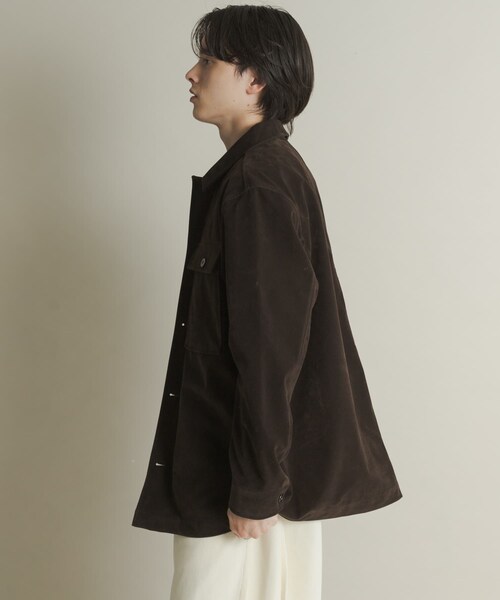 SENSE OF PLACE by URBAN RESEARCH(センスオブプレイスバイアーバンリサーチ)の「F/Sジャケット(テーラードジャケット・メンズ・D.BROWN/BEIGE・M/L)」の8枚目の写真