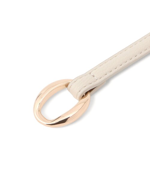 ROPE' PICNIC(ロペピクニック)の「10mmフックバックルスライドベルト(ベルト・レディース・ブラック/キナリ/ブラウン・F)」の8枚目の写真