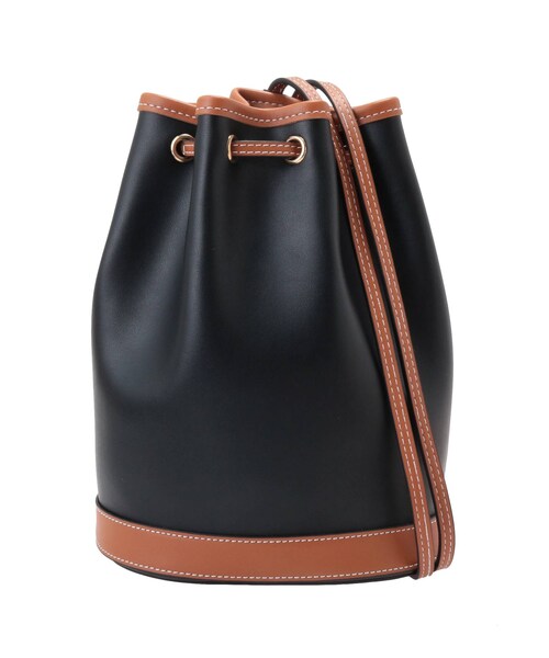 dazzlin（ダズリン）の「バイカラーバケツリュック（バックパック/リュック・レディース・ブラウン/ブラック・F）」の4枚目の写真