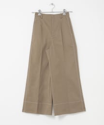 URBAN RESEARCH ROSSO WOMEN | コットンツイルワイドパンツ(その他パンツ)