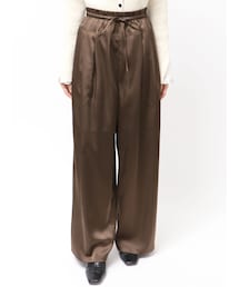LAGUNAMOON | ウエストドロストサテンパンツ(その他パンツ)