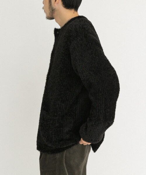 EKAL（エカル）の「OCTAカーディガン（カーディガン/ボレロ・メンズ・ブラック/グレー・M/L）」の6枚目の写真