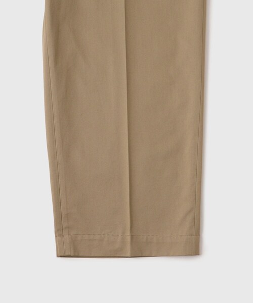 ADAM ET ROPE'(アダムエロペ)の「【blurhmsROOTSTOCK/ブラームスルーツストック】2046D Chino Pants(チノパンツ・メンズ・ブラック/ベージュ・2/3)」の9枚目の写真