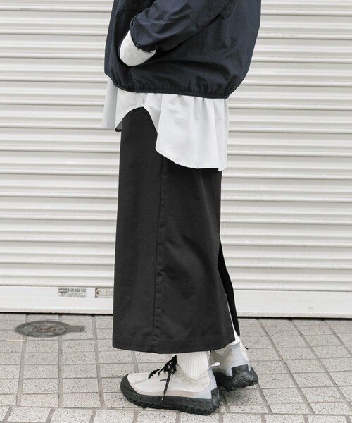 EKAL（エカル）の「SOLOTEX タイトスカート（スカート・レディース・ネイビー/ブラック・One）」の6枚目の写真