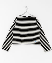 ORCIVAL | ORCIVAL　BOATNECK LONG-SLEEVE CROPPED PULLOVER(Tシャツ/カットソー)