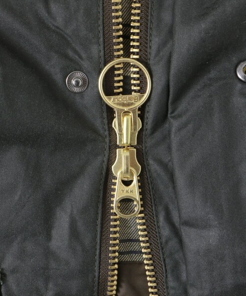 URBAN RESEARCH DOORS（アーバンリサーチドアーズ）の「OS BEDALE WAX JACKET（テーラードジャケット・メンズ・BLACK/SAGE・36/38/40）」の14枚目の写真