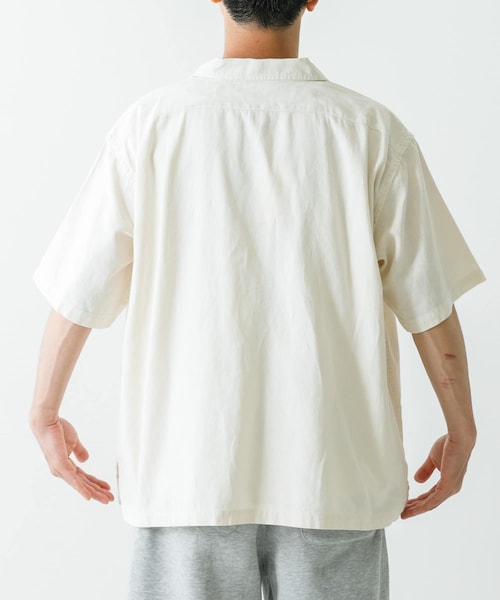 URBAN RESEARCH（アーバンリサーチ）の「FARAH　Open Collar Shirts（シャツ/ブラウス・メンズ・Off/Black・M/L/XL）」の6枚目の写真