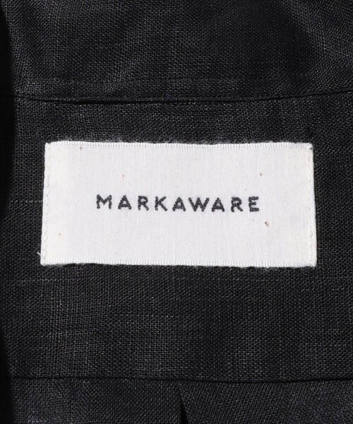 ADAM ET ROPE'(アダムエロペ)の「【MARKAWARE/マーカウェア】NEW OPEN COLLAR S/S SHIRT(シャツ/ブラウス・メンズ・ブラック・1/2/3)」の10枚目の写真
