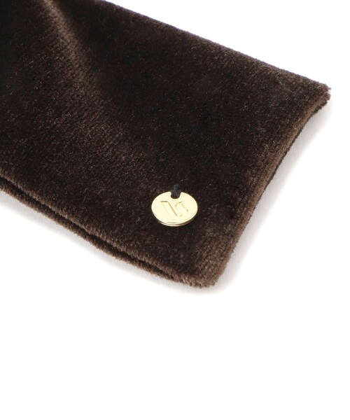 VIS（ビス）の「ベロアリボンヘアカフ（バレッタ/ヘアクリップ・レディース・ブラック/ダークブラウン・F）」の11枚目の写真