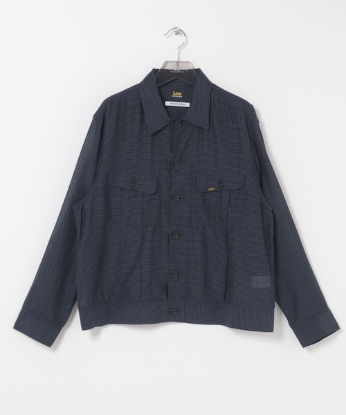 URBAN RESEARCH（アーバンリサーチ）の「SEVEN BY SEVEN　SHEER COWBOY JACKET（テーラードジャケット・メンズ・010 BLACK/120 NAVY・M/L）」の2枚目の写真