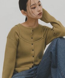 KBF | ビスチェSETニット(ニット/セーター)