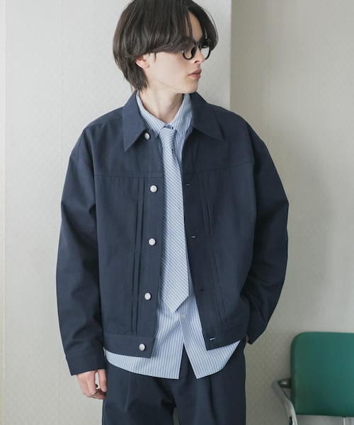 コットンツイルブルゾン