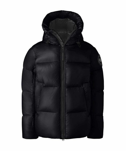 ADAM ET ROPE'（アダムエロペ）の「【CANADA GOOSE】CROFTON PUFFER BLACK LABEL（ダウンジャケット/コート・メンズ・ブラック/チャコール・L/M/S）」の7枚目の写真