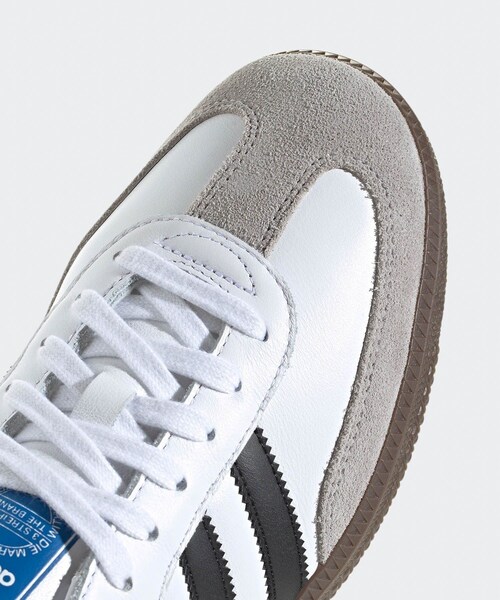 ADAM ET ROPE'（アダムエロペ）の「【adidas(アディダス)】SAMBA OG（スニーカー・レディース・ブラック/キナリ系・23/24/25）」の11枚目の写真