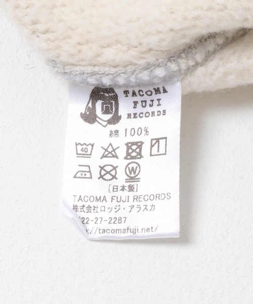 EKAL（エカル）の「TACOMA FUJI RECORDS　UNITY IN DIVERSITY HOODIE（パーカー・メンズ・OATMEAL・M/L/XL）」の9枚目の写真