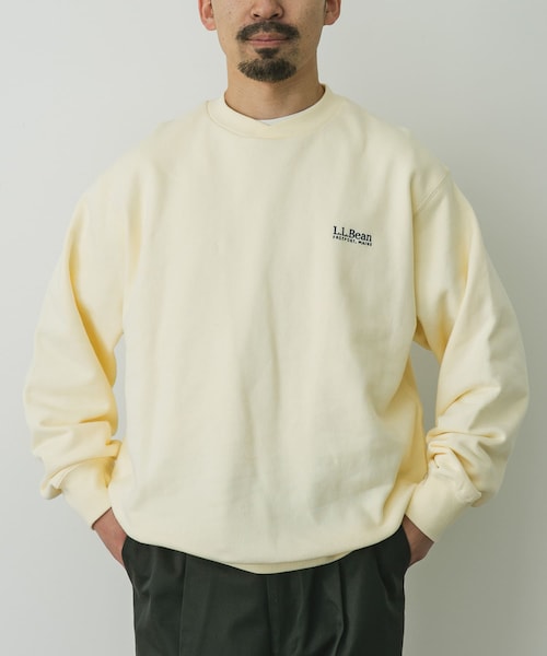 URBAN RESEARCH DOORS（アーバンリサーチドアーズ）の「L.L.Bean　Smithfield Crewneck Sweat（スウェット・メンズ・Navy/Ecru/Birch/Maize/Pink/Iceblue・M/L/XL）」の5枚目の写真