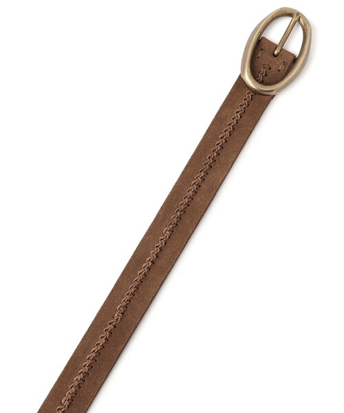 ADAM ET ROPE'（アダムエロペ）の「【PUNTOVITA（プントヴィータ）】スウェードステッチロングベルト（ベルト・レディース・ブラウン・F）」の16枚目の写真