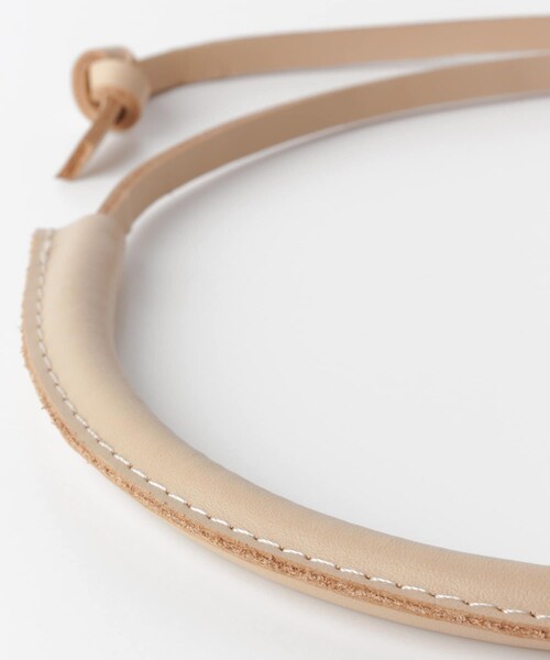 KBF（ケイビーエフ）の「レザーチョーカー（ネックレス・レディース・D/BROWN/BEIGE・One）」の7枚目の写真