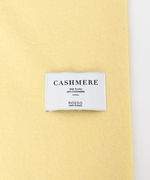 URBAN RESEARCH ROSSO（アーバンリサーチロッソ）の「カシミヤストール（ストール/ショール・レディース・OFF/YELLOW/GRAY・Free）」の13枚目の写真