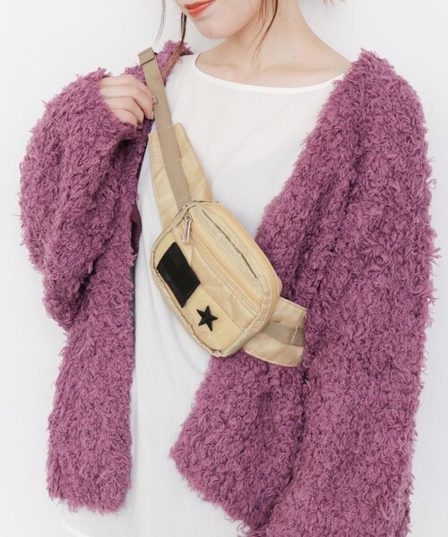 KBF（ケイビーエフ）の「MIL SPEC別注ミニボディバッグ（ボディバッグ/ウエストポーチ・レディース・BLUE/BEIGE/CHARCOAL・One/one）」の13枚目の写真