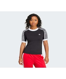 adidas | アディカラー スリーストライプス ラグラン半袖Tシャツ(トップス)