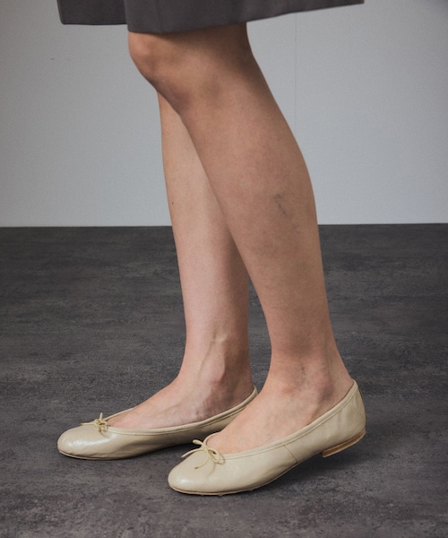 ADAM ET ROPE'（アダムエロペ）の「【porselli（ポルセリ）】ストラップバレエ（パンプス・レディース・ブラック/ベージュ系・36/37/38/39）」の21枚目の写真