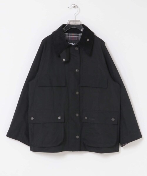 URBAN RESEARCH(アーバンリサーチ)の「『別注』Barbour / URBAN RESEARCH BEDALE(テーラードジャケット・レディース・black/beige・FREE)」の11枚目の写真