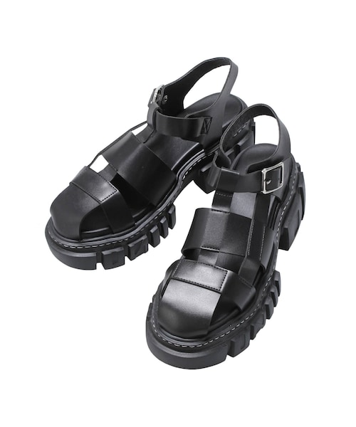 un3d. グルカサンダル　GURKHA SANDAL 38 UN3D.（アンスリード）の「UN3D.SOLE GURKHA SANDAL（サンダル