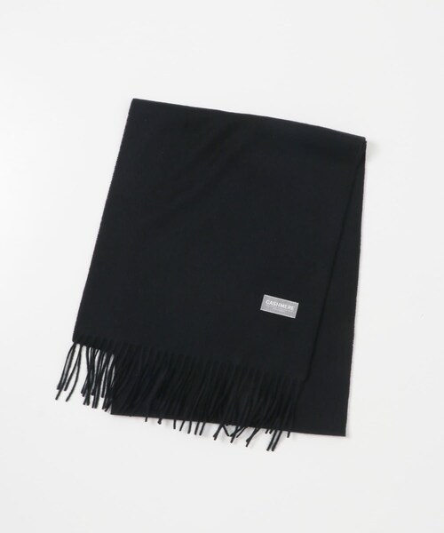 URBAN RESEARCH（アーバンリサーチ）の「ソリッドカシミヤマフラー（マフラー・メンズ・CHARCOAL/ORANGE/RED/BLACK・FREE）」の6枚目の写真