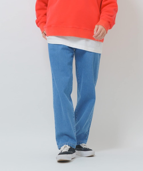ITEMS URBANRESEARCH（アイテムズ アーバンリサーチ）の「5-pocket DENIM PANTS（デニムパンツ・メンズ・BLK/IDG BLU/BLU・M/L）」の2枚目の写真