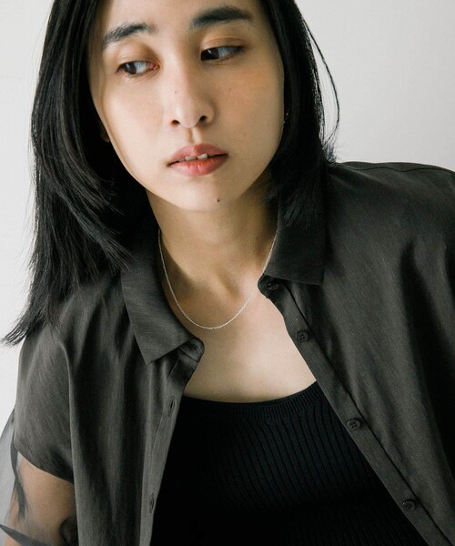 URBAN RESEARCH(アーバンリサーチ)の「decor『デコール』 Figarochain Necklace(ネックレス・レディース・SILVER・-)」の4枚目の写真