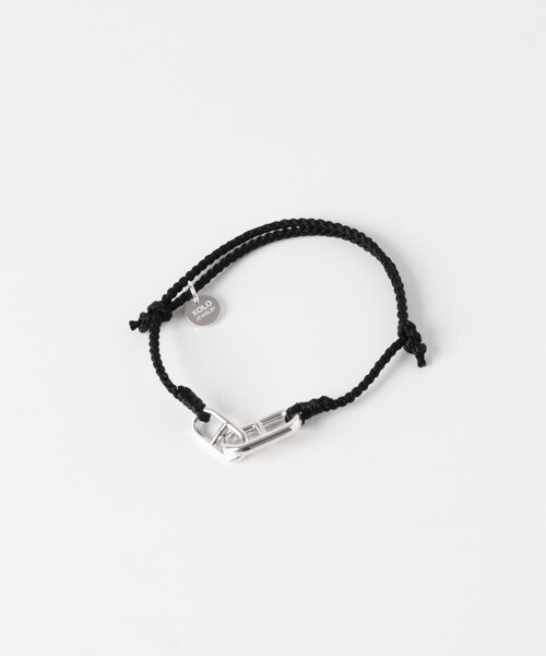 URBAN RESEARCH(アーバンリサーチ)の「XOLO ANCHOR SILK CODE B(ブレスレット・メンズ・BLACK/NAVY/GRAY・Free)」の1枚目の写真