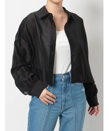 EVRIS | シアーショートレングスシャツ(シャツ/ブラウス)