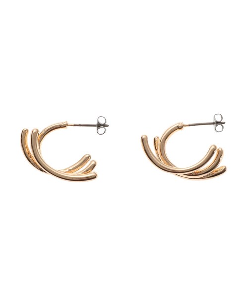 dazzlin（ダズリン）の「プチチューブミニピアス（ピアス（両耳用）・レディース・シルバー/ゴールド・F）」の2枚目の写真