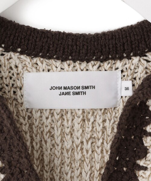 ADAM ET ROPE'（アダムエロペ）の「【JANE SMITH（ジェーンスミス）】3G KNIT POLO（ポロシャツ・レディース・キナリ・36）」の8枚目の写真