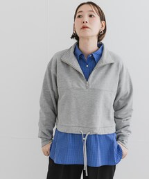 URBAN RESEARCH ROSSO | F by ROSSO　ハーフジップスウェット(スウェット)