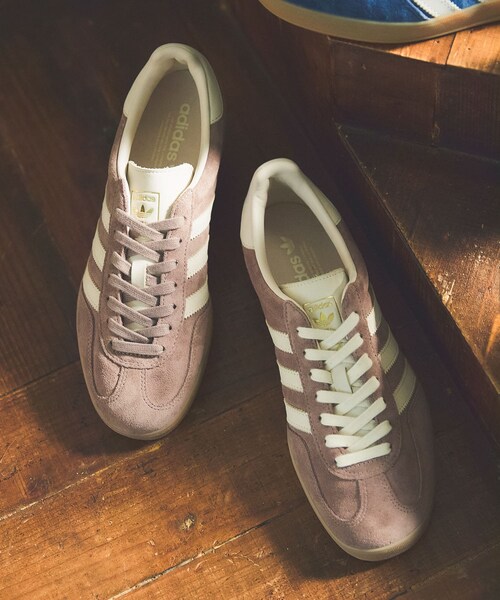 URBAN RESEARCH DOORS（アーバンリサーチドアーズ）の「adidas　EXCLUSIVE GAZELLE INDOOR（スニーカー・メンズ・BROWN/INDIGO・22.5/23/23.5/24/24.5/25）」の5枚目の写真