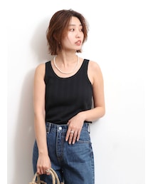 Ungrid | ランダムテレコタンクトップ(タンクトップ)