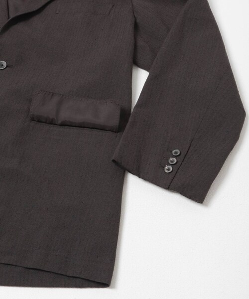 URBAN RESEARCH(アーバンリサーチ)の「new basic WOOL SILK LINEN SINGLE JACKET(テーラードジャケット・メンズ・BROWN・M/L/XL)」の4枚目の写真
