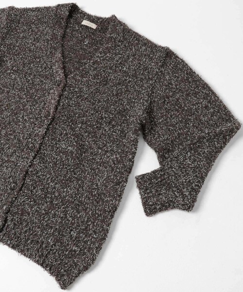 LAATO（ラート）の「mix loose cardigan（カーディガン/ボレロ・レディース・チョコレートミックス/カプチーノミックス・FREE）」の13枚目の写真