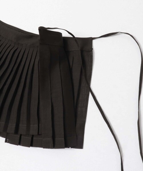 URBAN RESEARCH(アーバンリサーチ)の「AMOMENTO PLEATED BELT(ベルト・レディース・BEIGE/BROWN・-)」の5枚目の写真