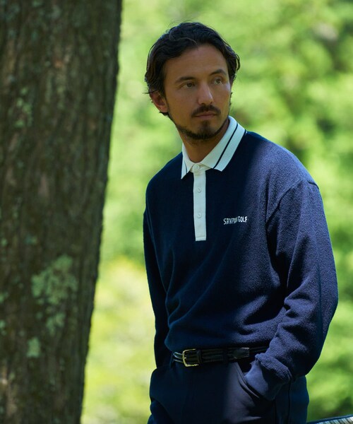 URBAN RESEARCH Sonny Label（アーバンリサーチサニーレーベル）の「OOPS×RYUAMBE　ポロシャツ（ポロシャツ・メンズ・NAVY/WHITE/BLACK・M/L）」の4枚目の写真