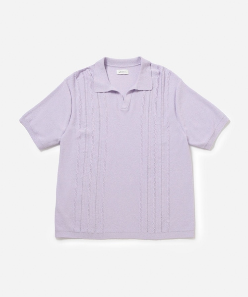 Saturdays NYC(サタデーズ ニューヨークシティ )の「Alex Skipper Polo SS Sweater(その他トップス・メンズ・ブラック/グレー/ラベンダー・L/M/S/XL/XS)」の15枚目の写真