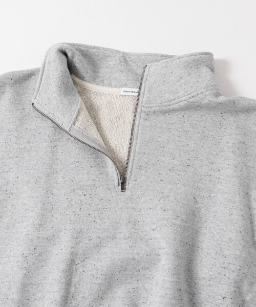 URBAN RESEARCH DOORS（アーバンリサーチドアーズ）の「commpost　反毛裏毛ハーフジップスウェット（スウェット・メンズ・TOP GRAY・M/L/XL）」の13枚目の写真