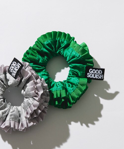 URBAN RESEARCH(アーバンリサーチ)の「Good Squish BABY COWBOY GREEN SILK(ヘアゴム・レディース・GREEN・FREE)」の3枚目の写真