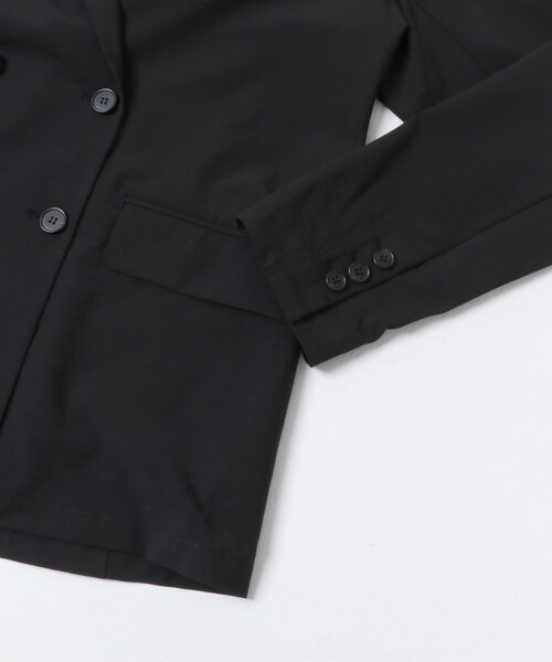 URBAN RESEARCH（アーバンリサーチ）の「ウール混ダブルブレストジャケット（テーラードジャケット・レディース・BLACK/BROWN・FREE）」の12枚目の写真